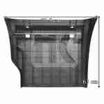 Differential wing (RH) front Actros MP4 9605200119