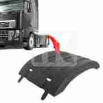 Φτερό καπάκι διαφορικού Volvo FH3/4 flat 21094389