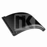 Half truck fender 900X450mm made of durable plastic for all conditions