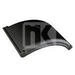 Half truck fender 900X450mm made of durable plastic for all conditions