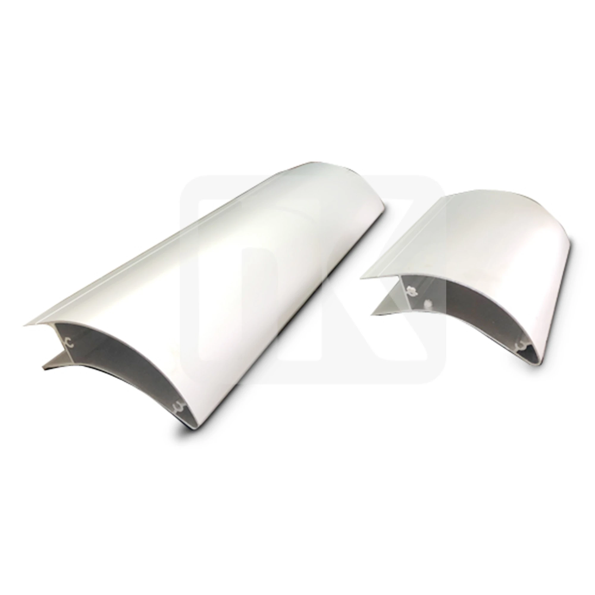 Aluminum side protection bar corners