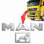 Γράμματα καπό MAN TGX TGS 81978402086