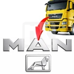 Γράμματα καπό MAN TGX TGS 81978402086