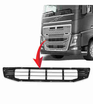 Γρίλια Μάσκας Επάνω Volvo FH4 Μεταλλική 82258426