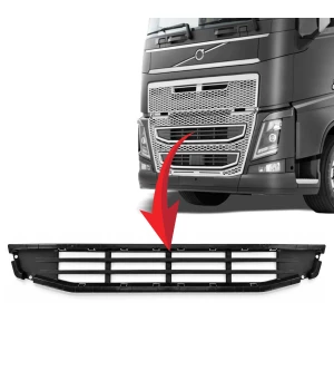 Γρίλια Μάσκας Επάνω Volvo FH4 πλαστική 82220161