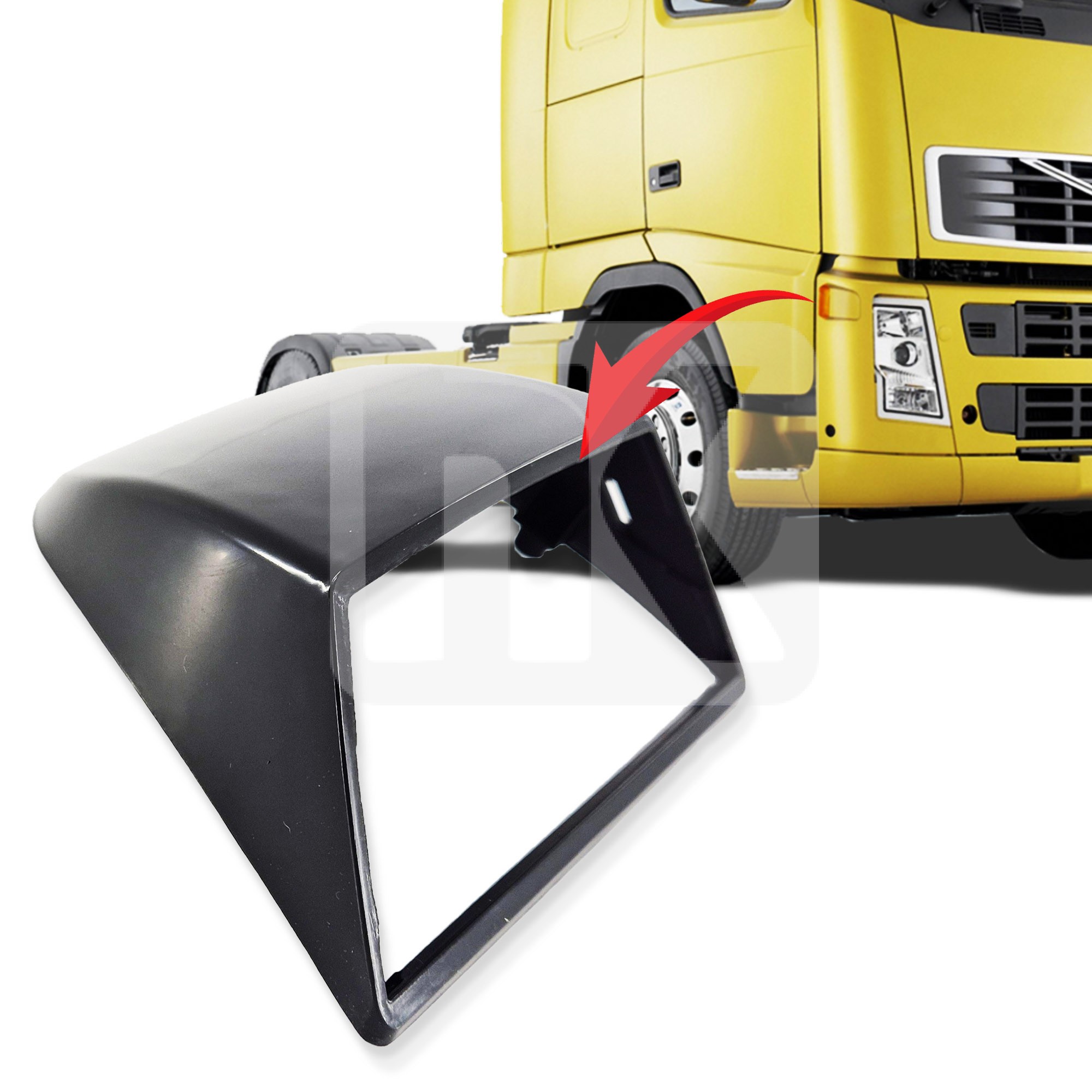 Κάλυμμα φλας (RH) Volvo FH2 20425419