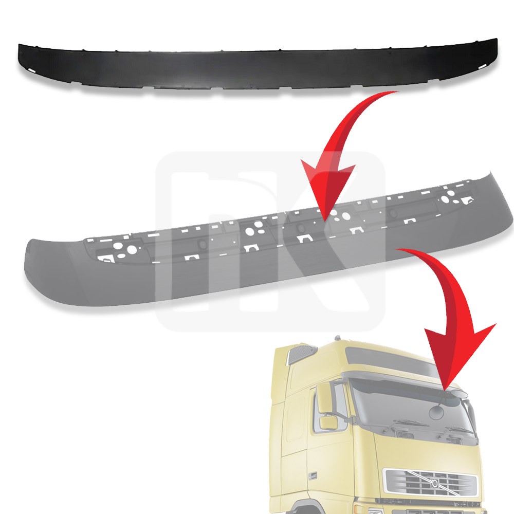 Κάλυμμα γείσου φαρδύ Volvo FH3 21252898