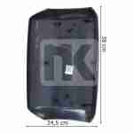 Κάλυμμα Καθρέφτη μεγάλο (LH) Iveco Stralisc 504158974