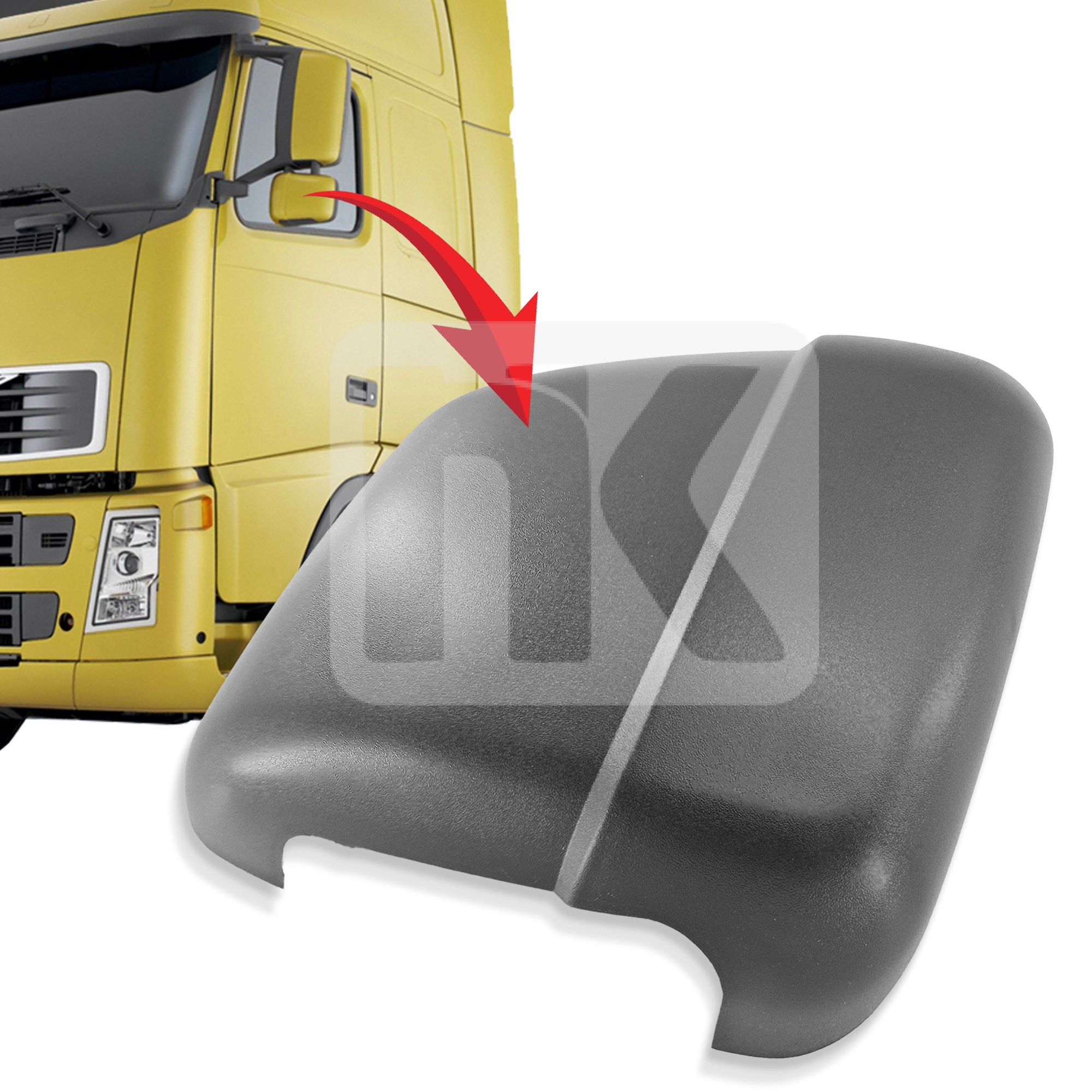 Κάλυμμα Καθρέφτη μικρό Volvo FH2/3 20360811