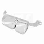 Mirror cover (RH) Actros MP3 nickel 9438110407