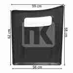 Exhaust pan cover Scania 1496659