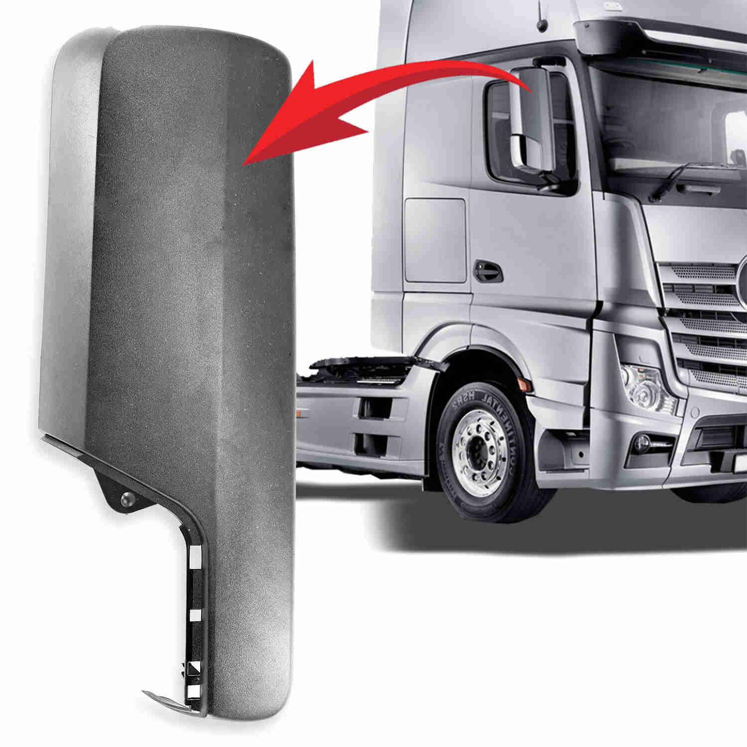 Κάλυμμα μεγάλο Καθρέφτη (RH) Actros MP4 9608111107