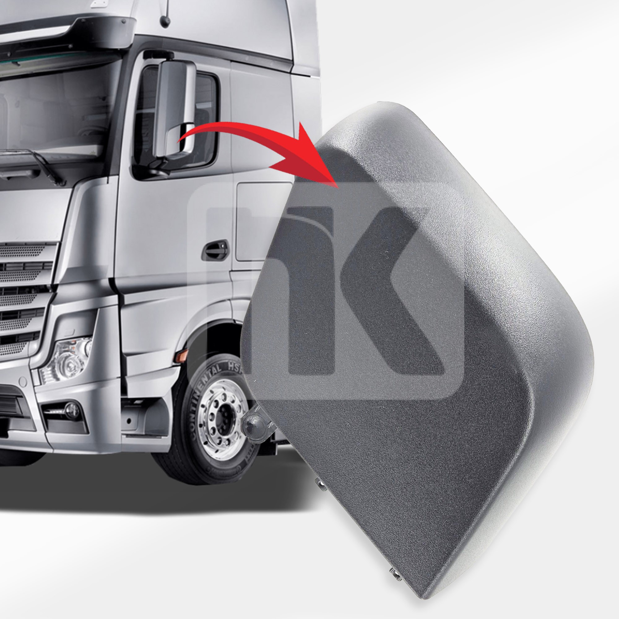Κάλυμμα μικρό Καθρέφτη (LH) Actros MP4 9608111407