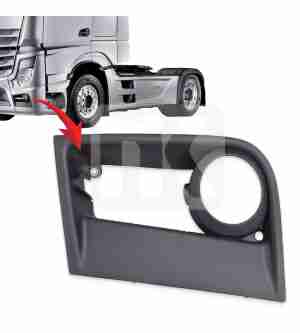 Headlight cover (LH) Actros MP4 with position for DRL 9608853874