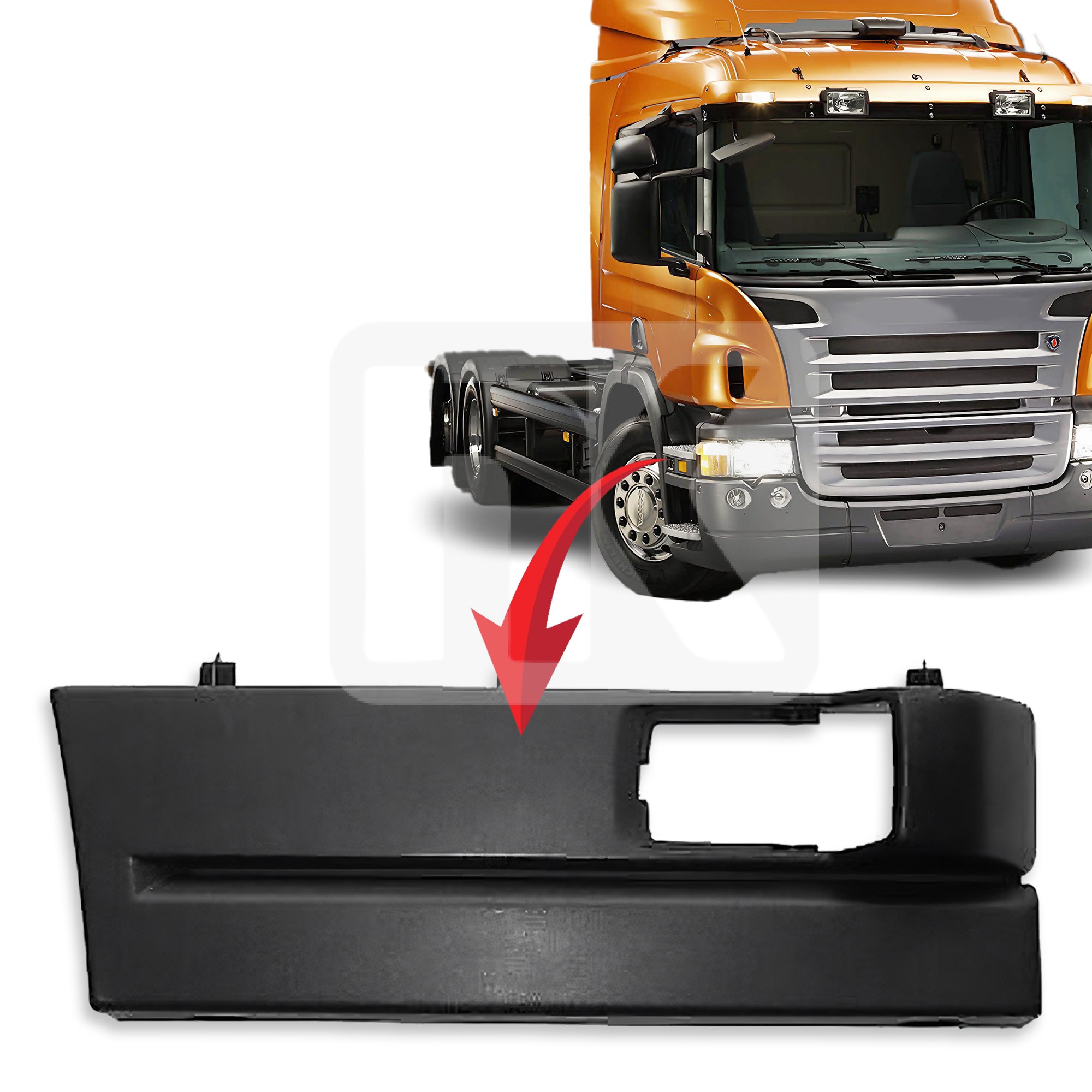 Κάλυμμα σκαλοπατιού (RH) Scania 5 1779121