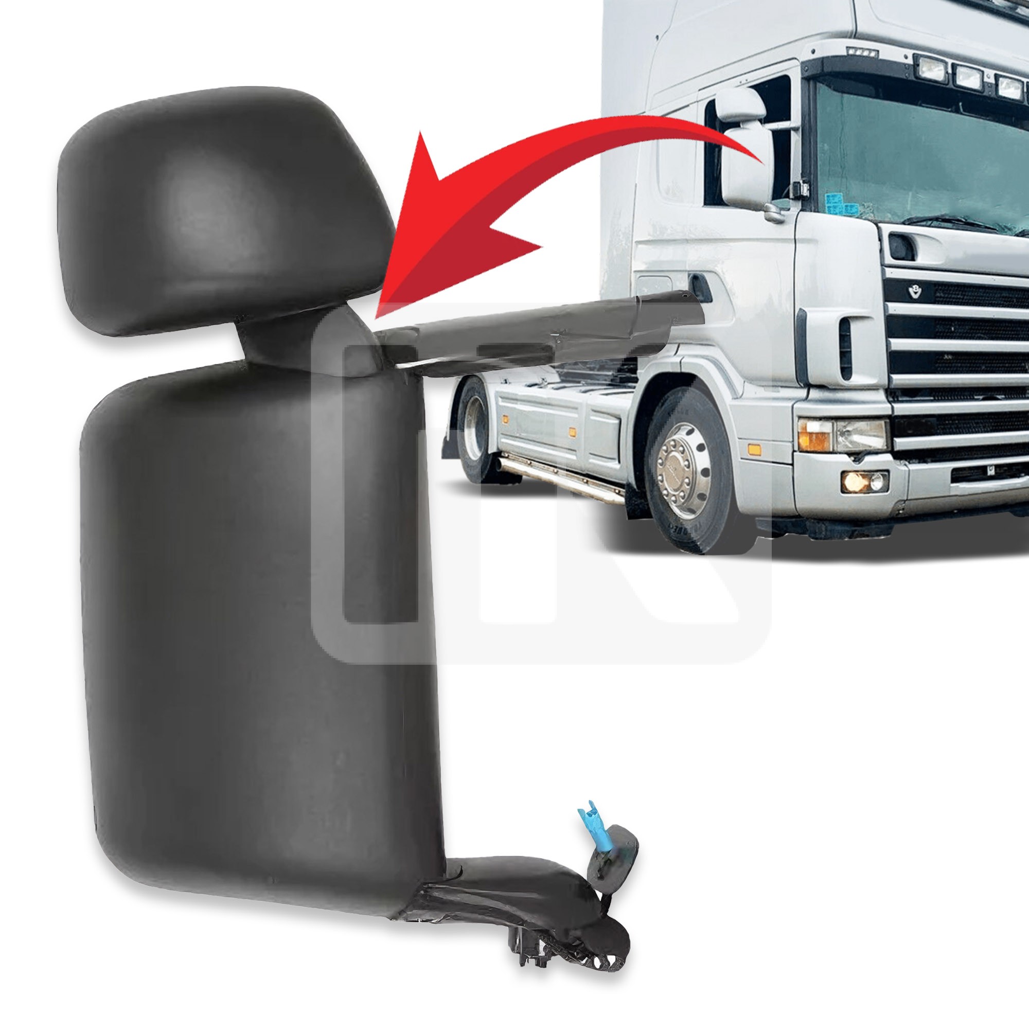 Καθρέφτης (RH) Scania μακρύ μπράτσο 1723519