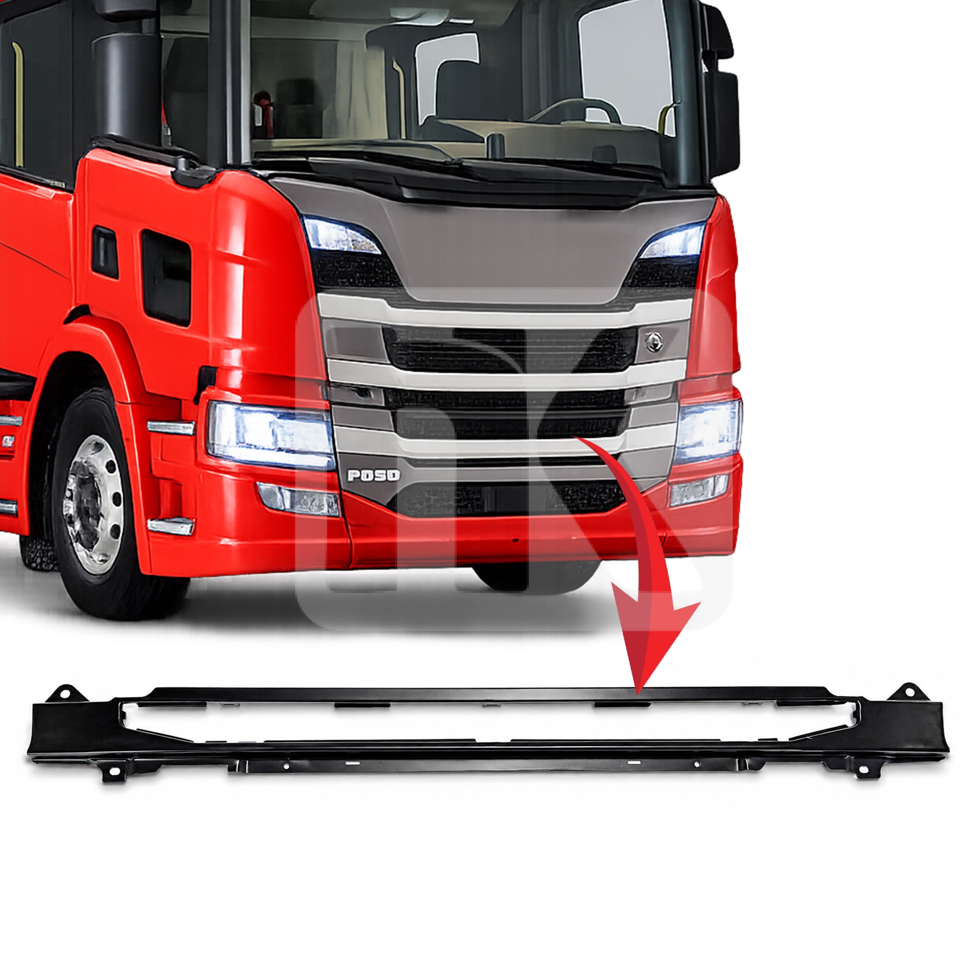 Λαμαρίνα καπό Scania 6 G cabin 1872160