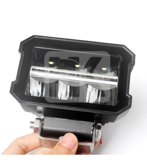 LED εργασίας ΝΚ-5008 25W 6+6 LED από αλουμίνιο και Ευρωπαϊκή φίσα