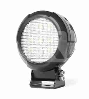 LED εργασίας ΝΚ-7882 στρογγυλό 40W με 9 LED από αλουμίνιο και Ευρωπαϊκή φίσα