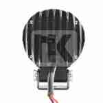 LED εργασίας ΝΚ-7882 στρογγυλό 40W με 9 LED από αλουμίνιο και Ευρωπαϊκή φίσα