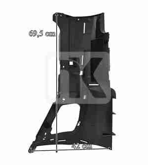 Inner Cheek (RH) Mercedes Axor 9448840122