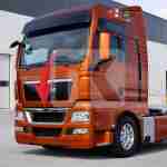 Middle bumper frame MAN TGX 81416144000