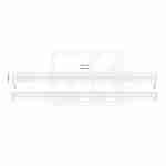 LED Aluminum Bar with 144LED 180W NK-3342