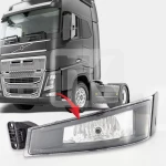 Headlight black (LH) Volvo FH4 21221156