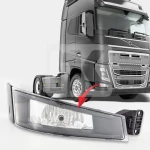 Προβολάκι μαύρο (RH) Volvo FH4 21221155