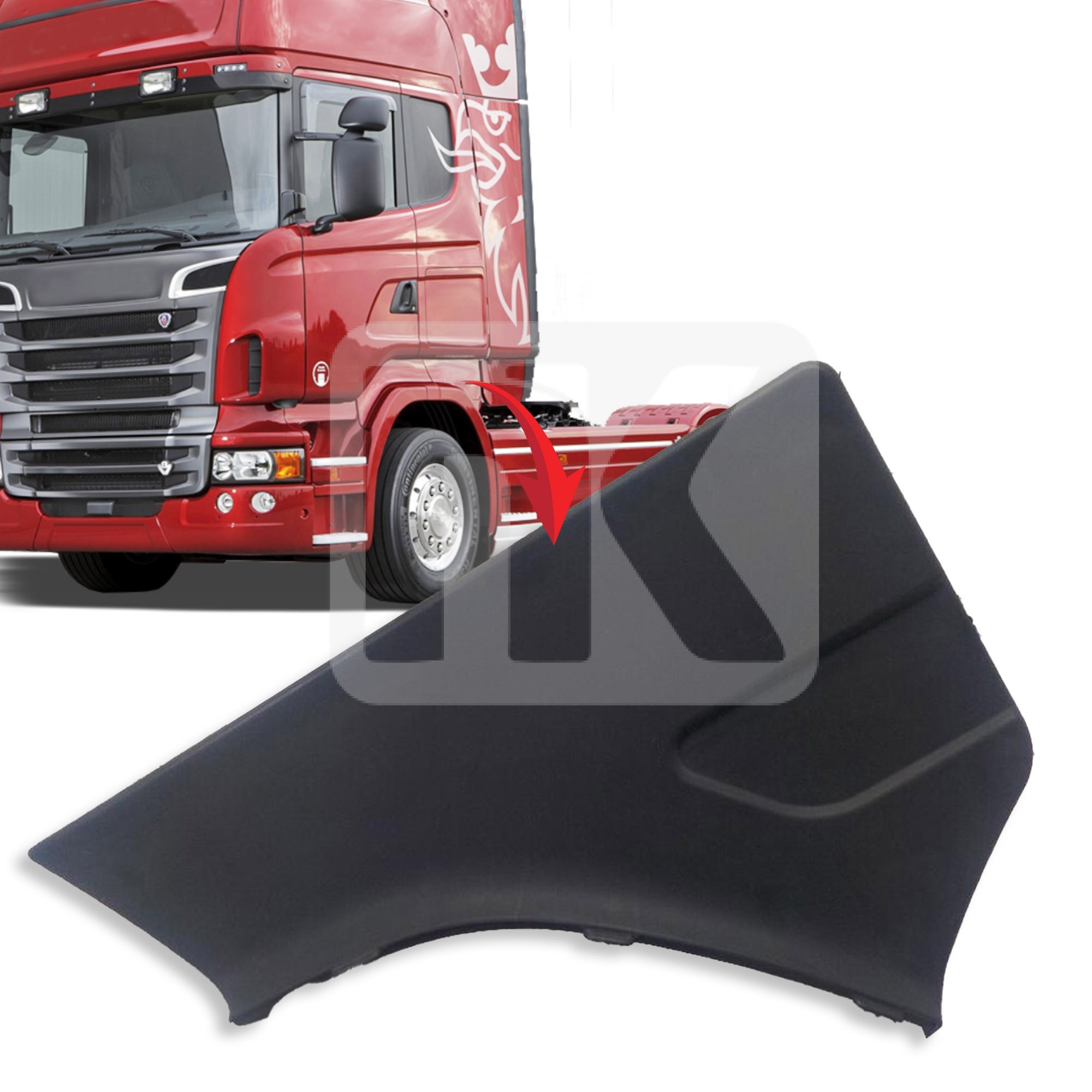 Cab extension wide (LH) Scania 5/6 1431933