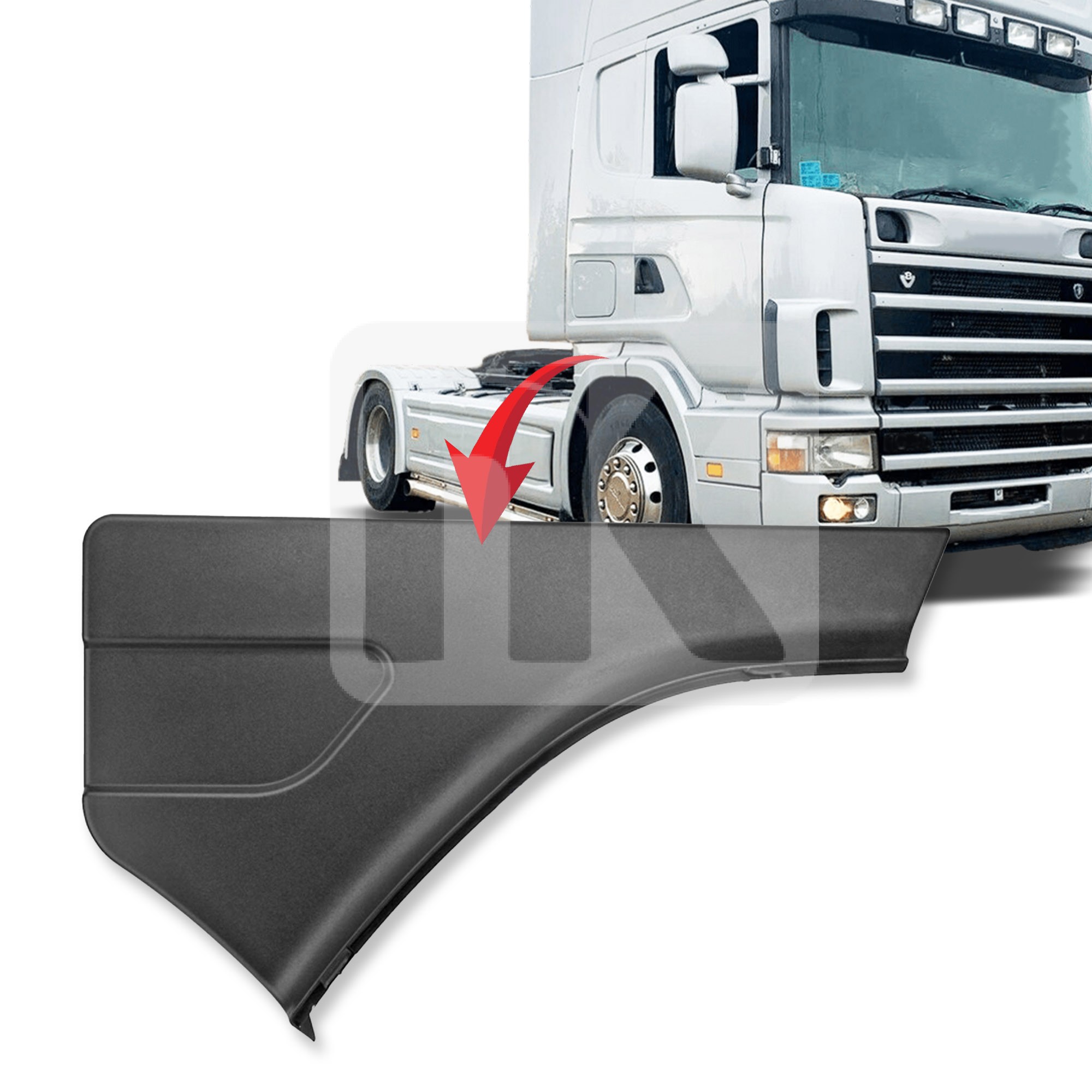 Προέκταση καμπίνας φαρδιά (RH) Scania 4 1364666