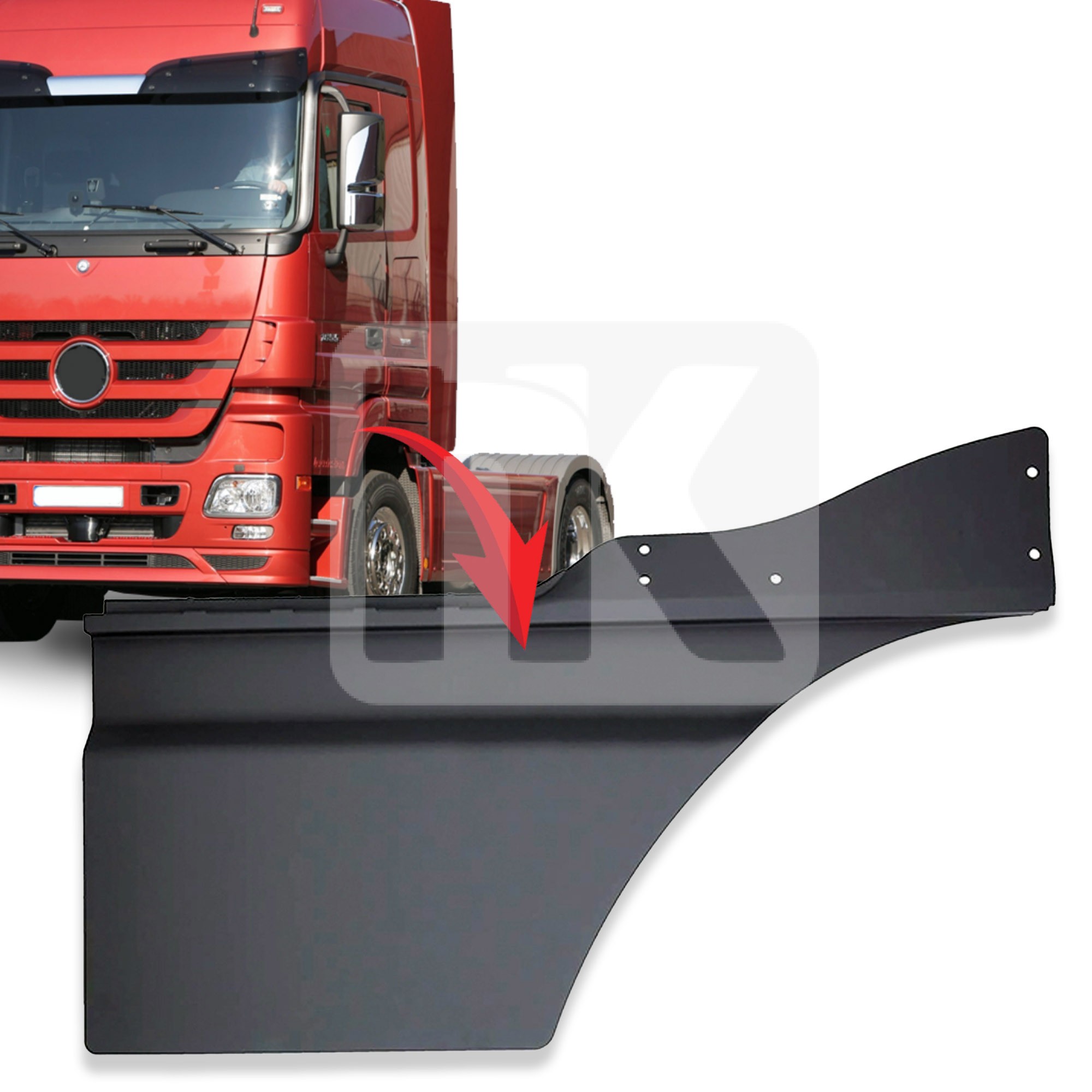 Προέκταση πόρτας εξωτερική (LH) Actros 9417200348