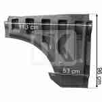 Door extension (LH) Actros MP4 9607200901