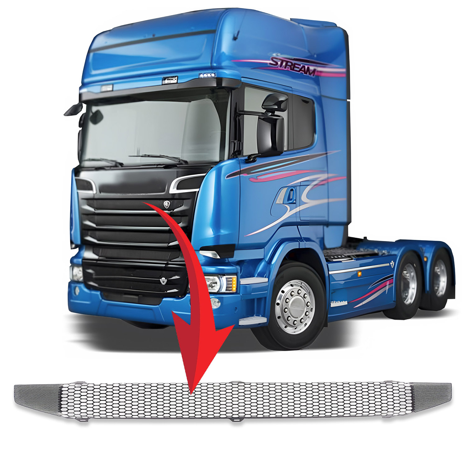 Σίτα Καπό Επάνω Φαρδιά Scania 6η Σειρά Streamline 1930792
