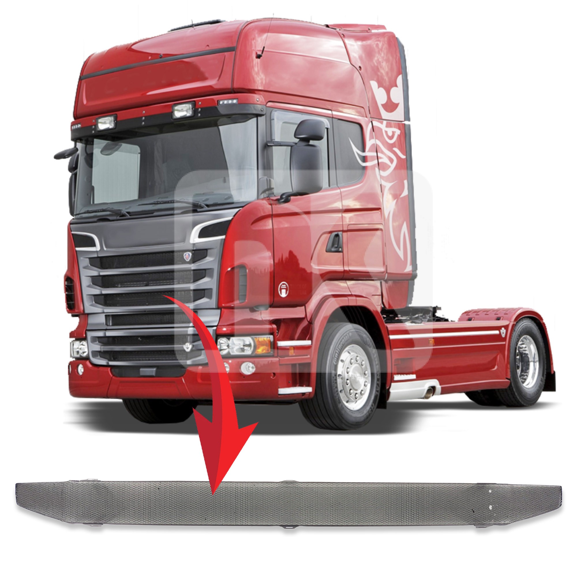 Σίτα καπό κάτω Scania 6 1870594