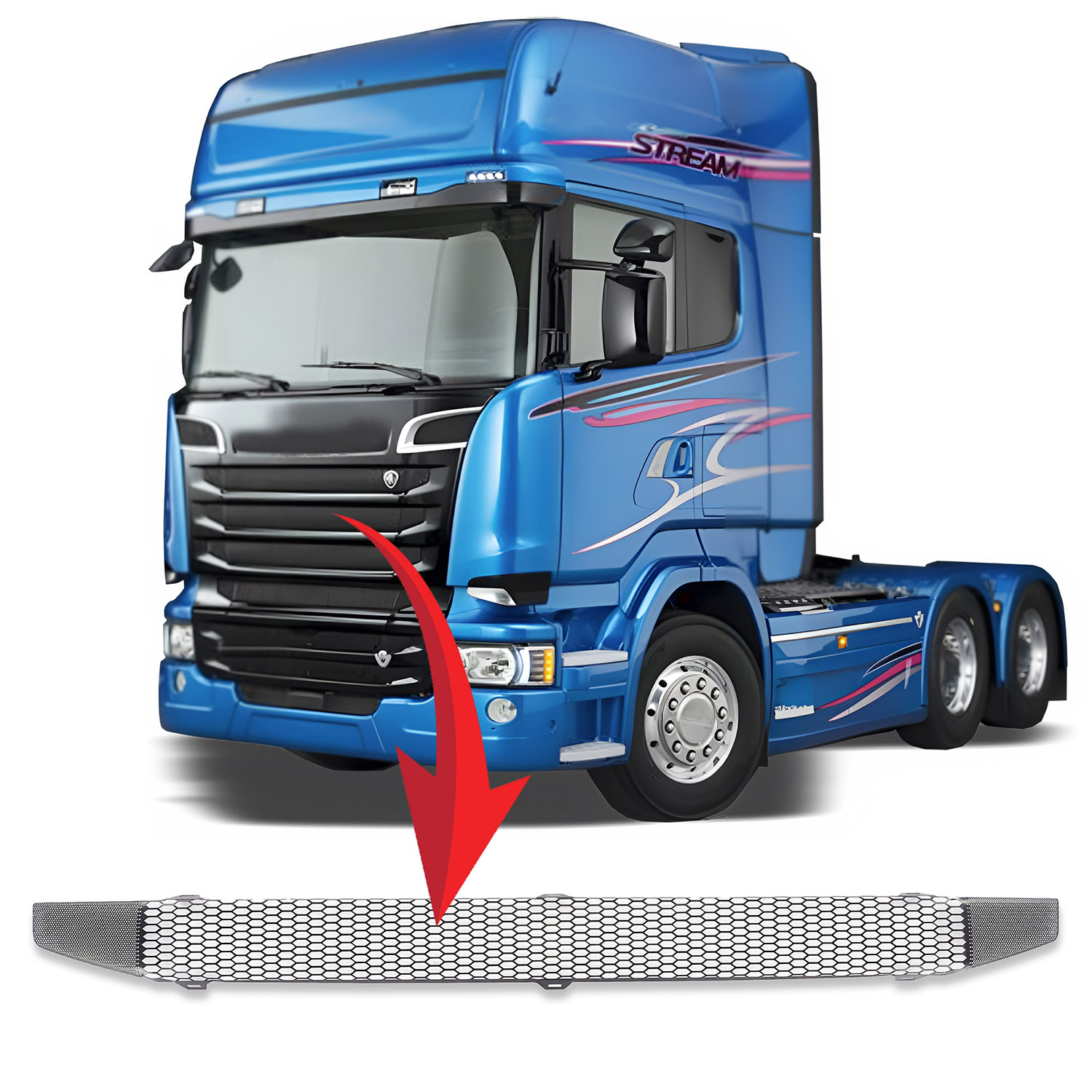 Σίτα Καπό Μεσαία Φαρδιά Scania 6η Σειρά Streamline 1930793