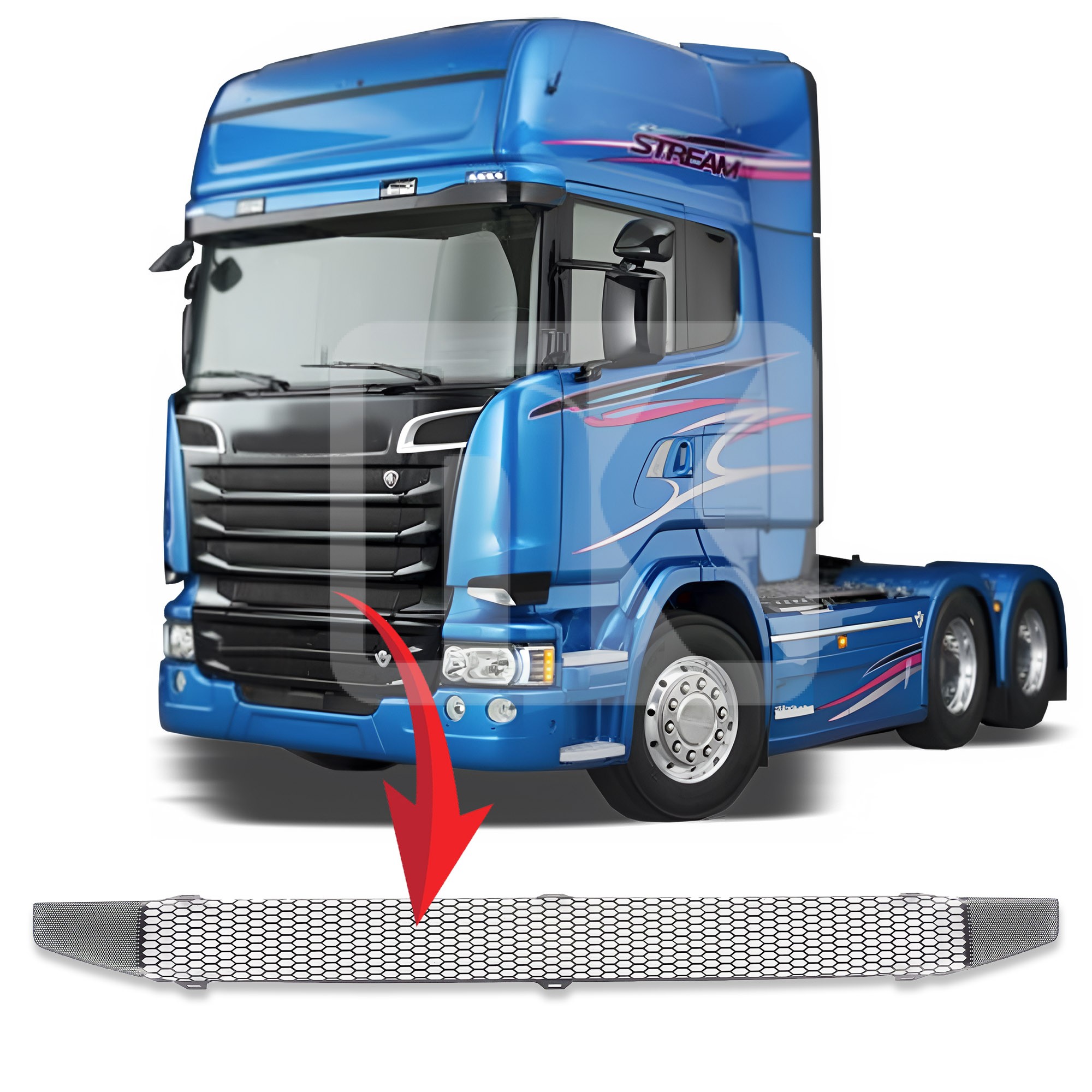 Σίτα λαμαρίνας Scania Streamline 1930800