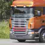 Middle sheet metal screen Scania 5 1459145