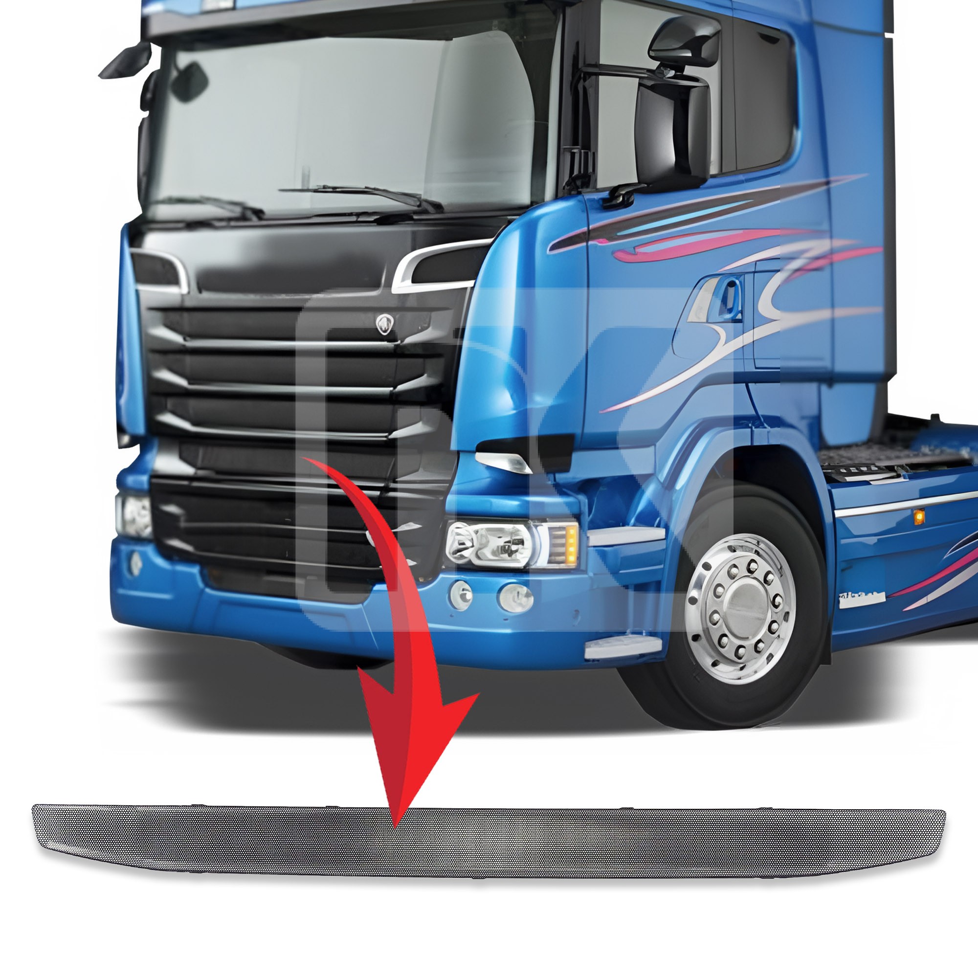 Σίτα μεσαία λαμαρίνας Scania 6 1870597