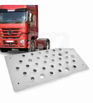Aluminum step lower (LH) Mercedes Actros MP2/3 9416663728