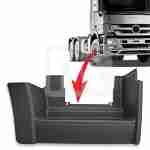 Lower step (RH) Actros MP2/3 LS 9436660901