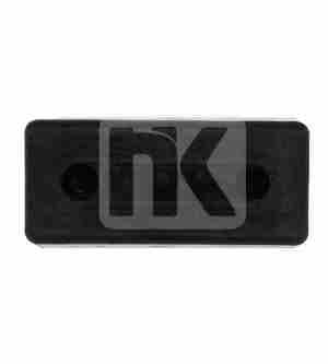 Τάκος κρούσεως 200x100mm από λάστιχο με δύο τρύπες