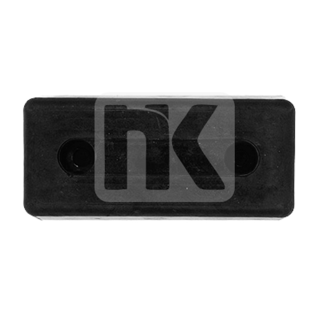 Τάκος κρούσεως 200x100mm από λάστιχο με δύο τρύπες