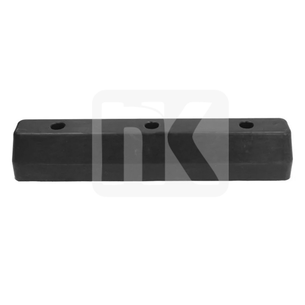 Τάκος κρούσεως 250x105mm από λάστιχο με τρεις τρύπες