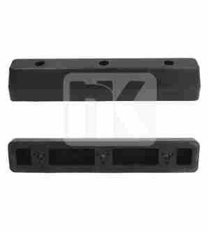 Τάκος κρούσεως 250x105mm από λάστιχο με τρεις τρύπες