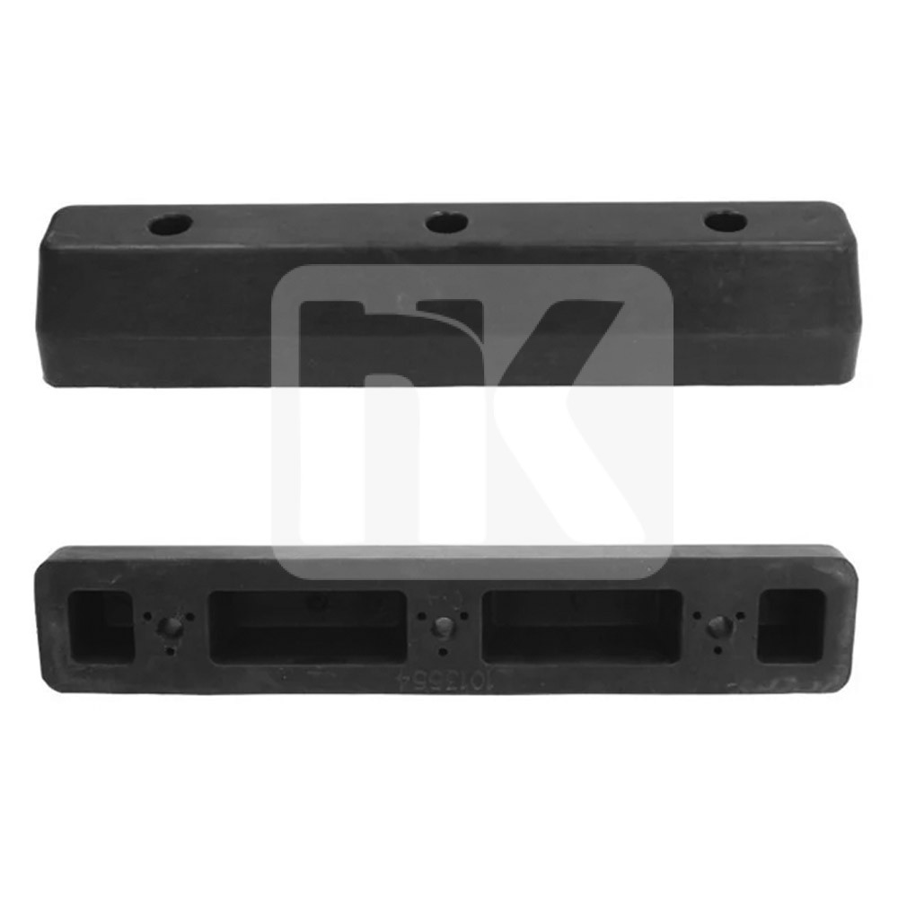 Τάκος κρούσεως 250x105mm από λάστιχο με τρεις τρύπες