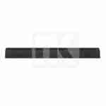 Impact block 360x30x40mm made of rubber with 2 holes