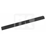 Impact block 520x30mm made of rubber with three holes