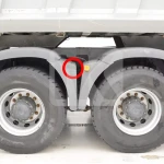 Τάπα φτερών διαφορικού MAN TGA 81664400187