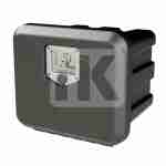 Toolbox 40x37x37cm made of thermoplastic material with integrated metal lock